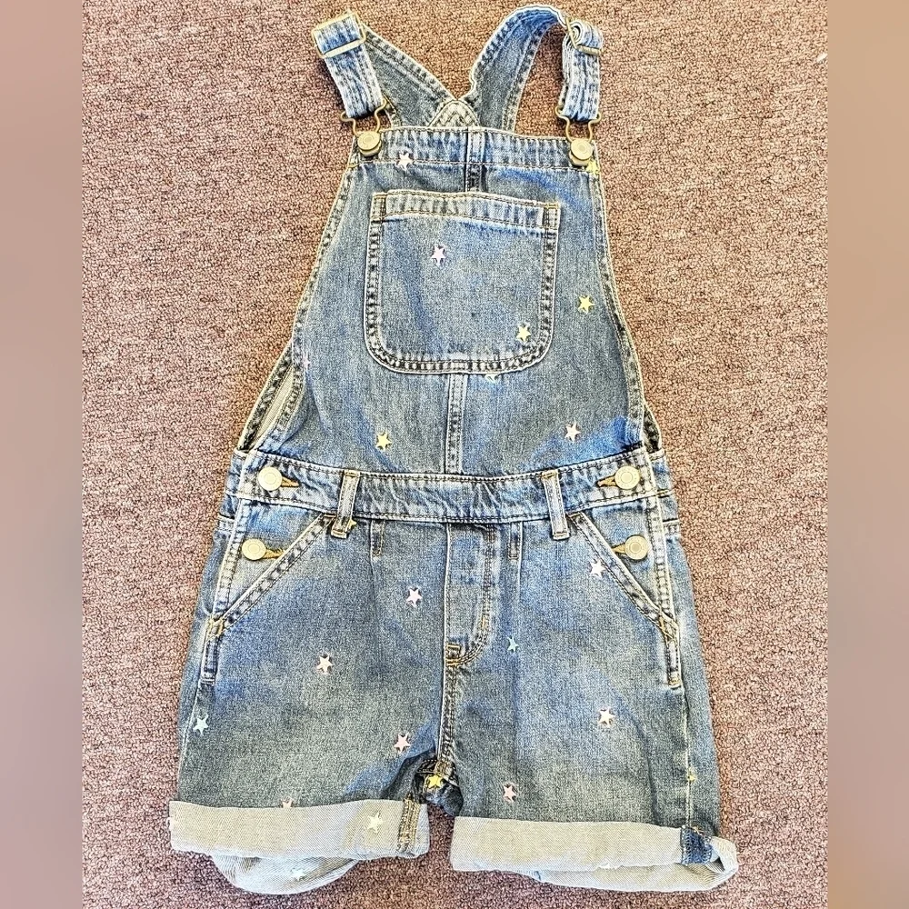 GAP Kids Denim Stars Jean Jumper Jumpsuit
